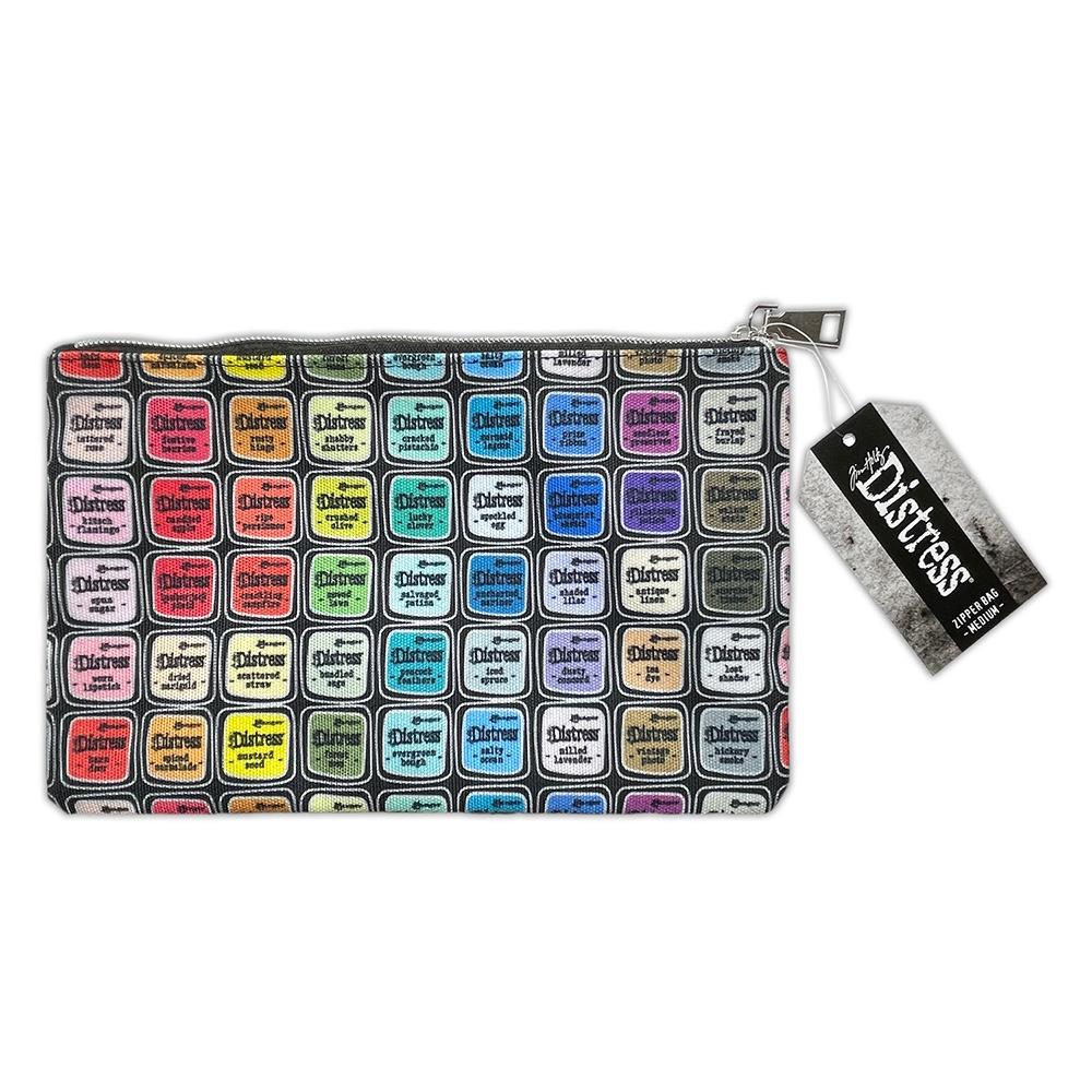 Tim Holtz Distress Ink Zipper Bag (6” x 10”)