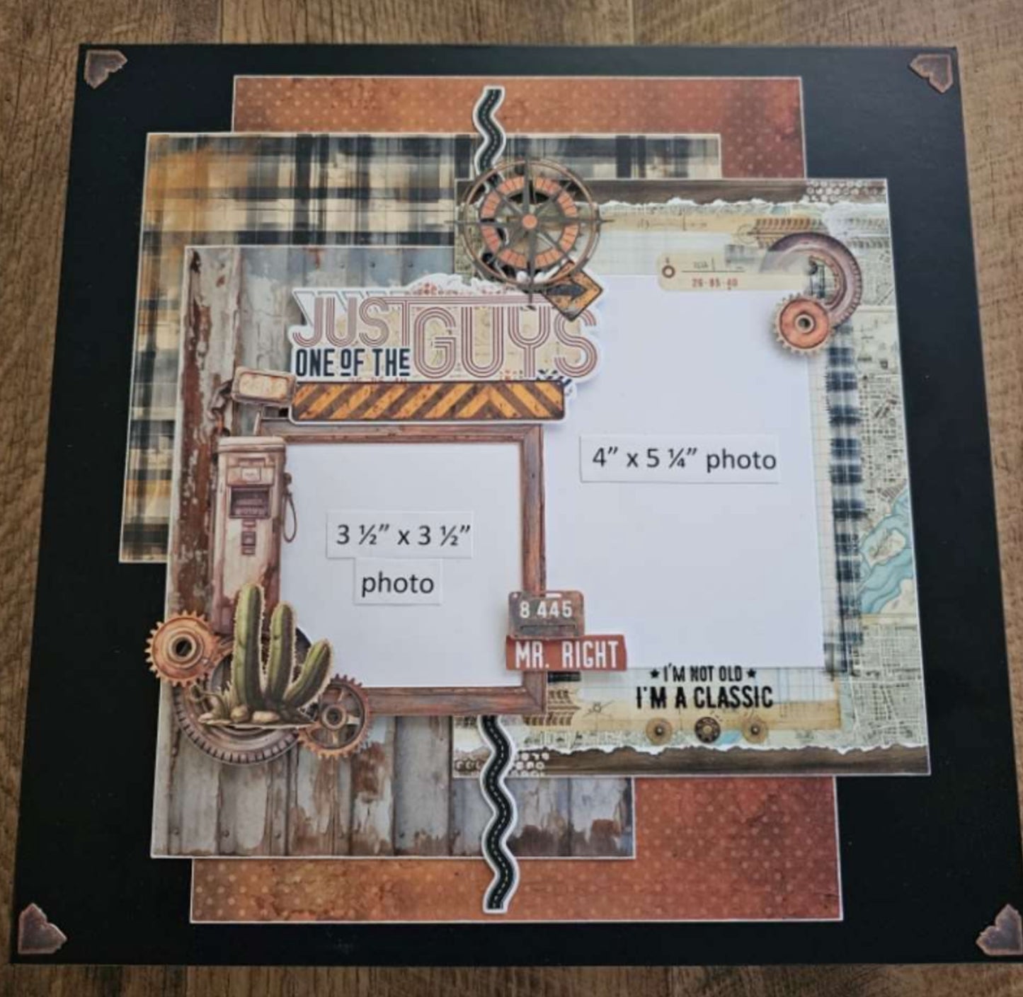 Rust & Revs Interactive 12” x 12” Layout Album