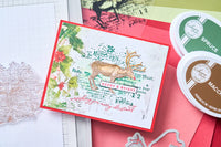 Sizzix Framelit Die Set w/Stamp - Reindeer Mix Cluster by 49 & Market