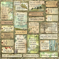 Stamperia Forest 12” x 12” Paper Pad