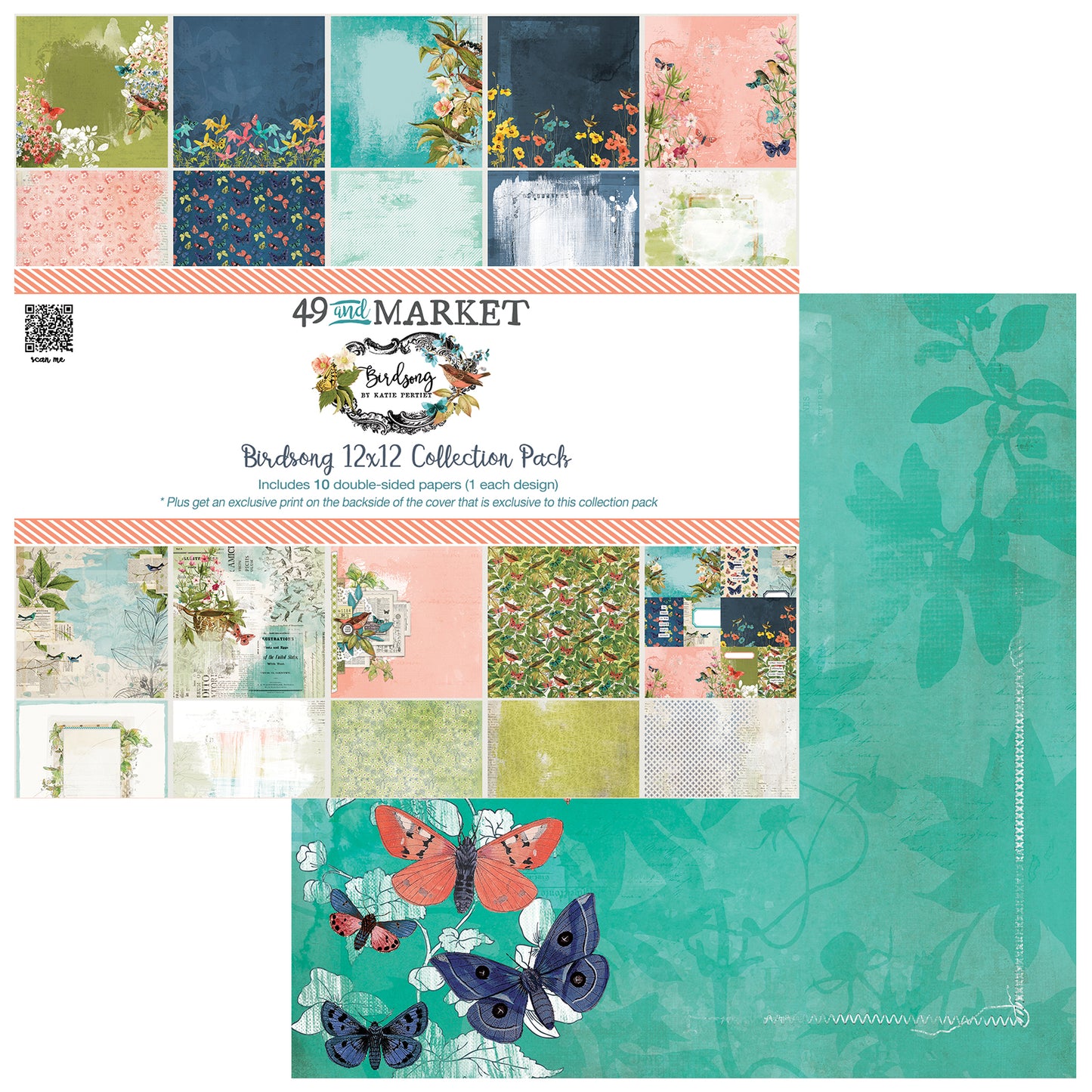 49 & Market Birdsong 12x12 Collection Pack