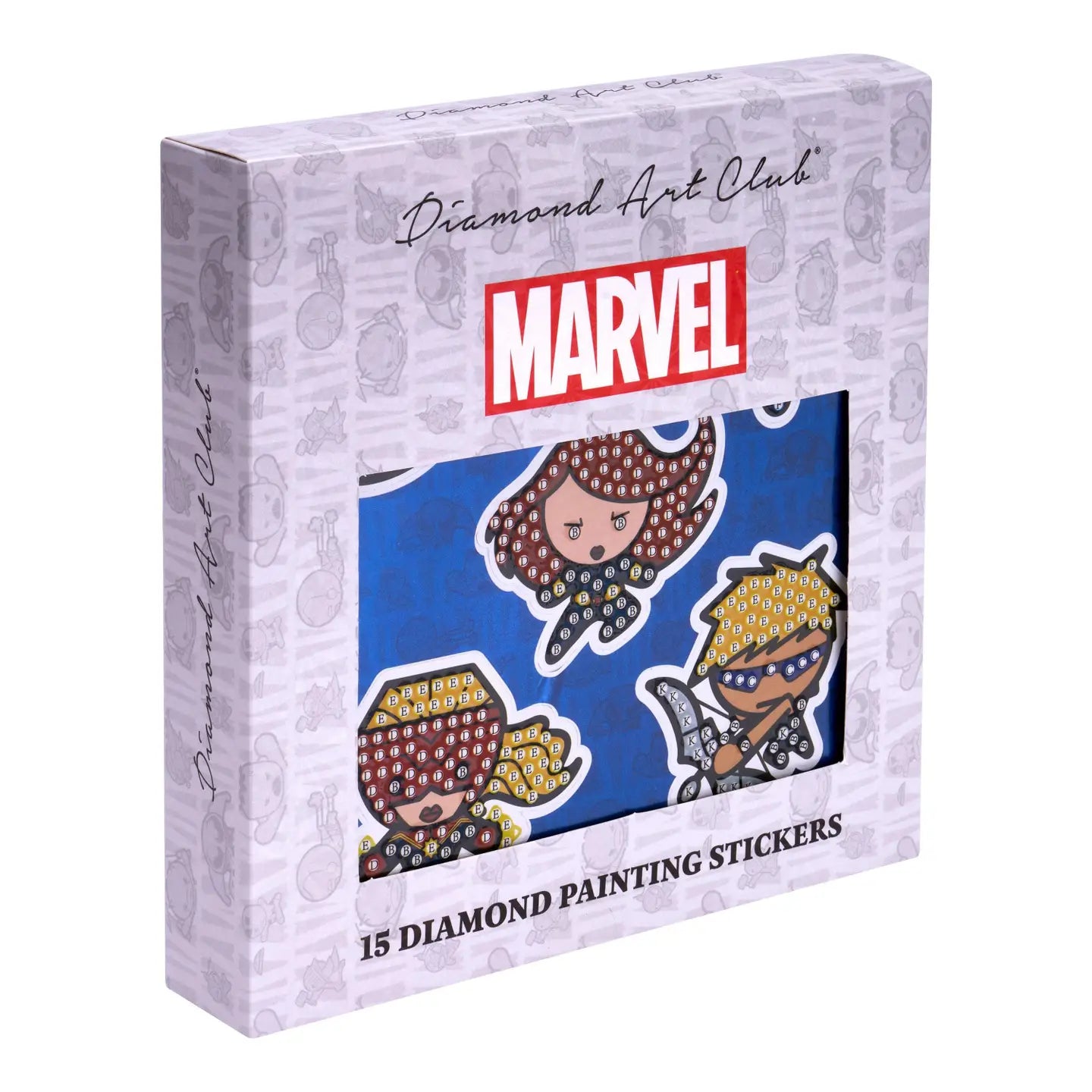 Diamond Art Club Marvel™ Superheroes Diamond Painting Stickers (15 pack)