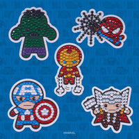 Diamond Art Club Marvel™ Superheroes Diamond Painting Stickers (15 pack)