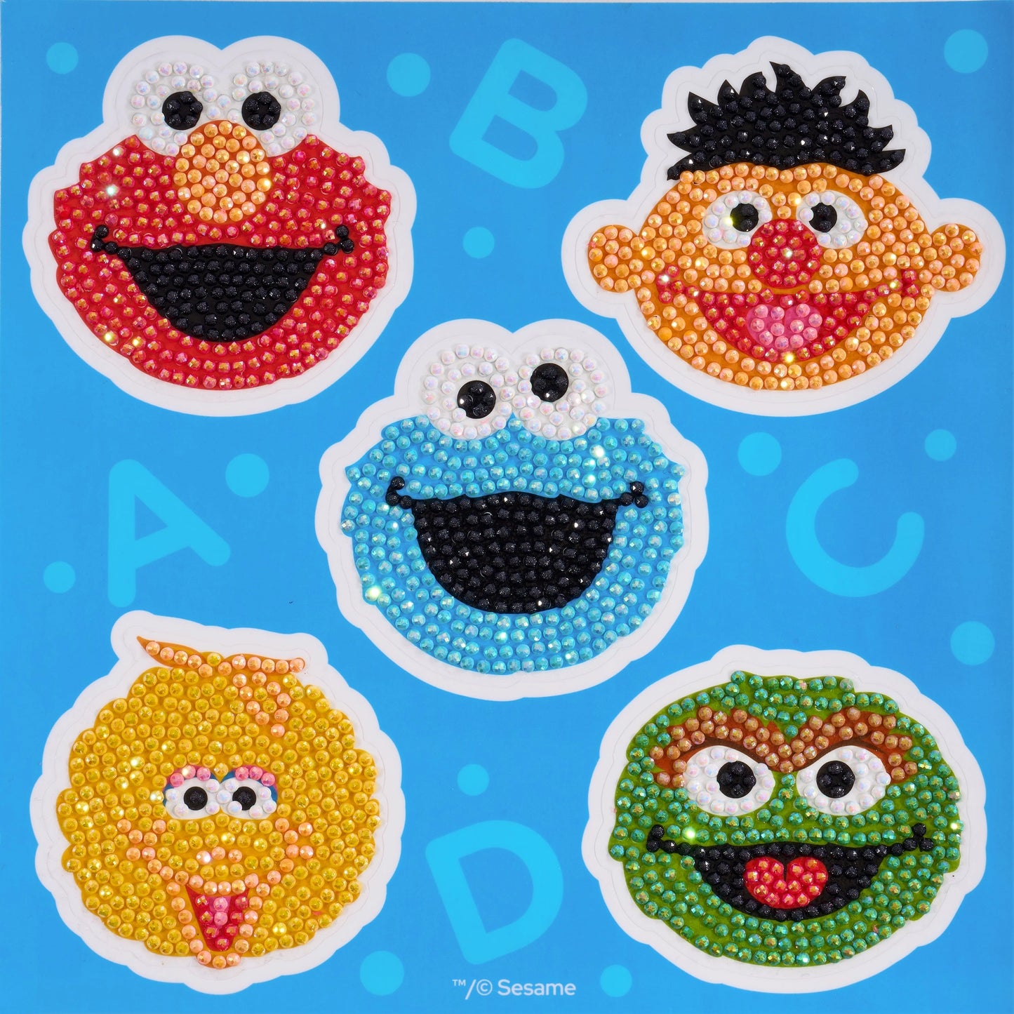 Diamond Art Club Sesame Street™ Diamond Painting Stickers (10 pack)