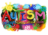 Diamond Art Club SQUARES Autism - Accept Understand Love