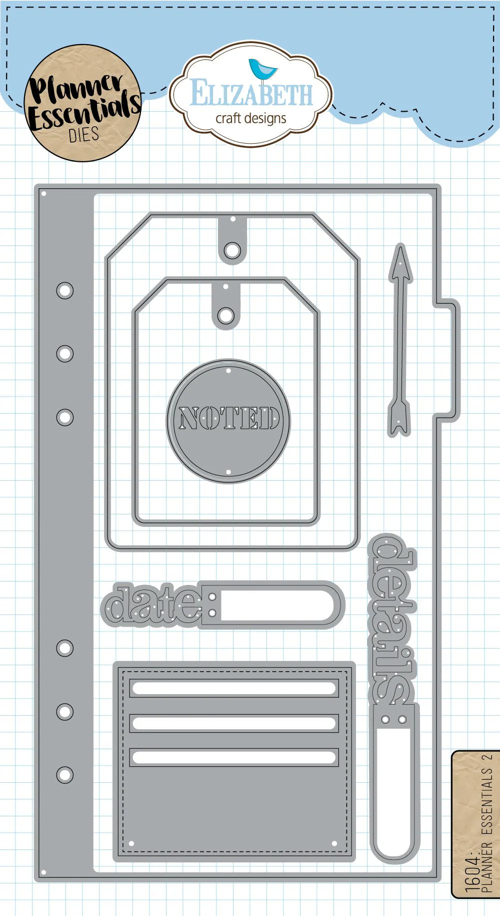 Elizabeth Craft Designs Planner Essentials 58 Ambachtsliefhebber