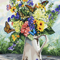 Diamond Art Club Butterfly Blossoms