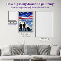 Diamond Art Club SQUARES Soldiers