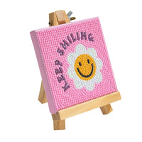 Diamond Art Club Mini Easels - Keep Smiling