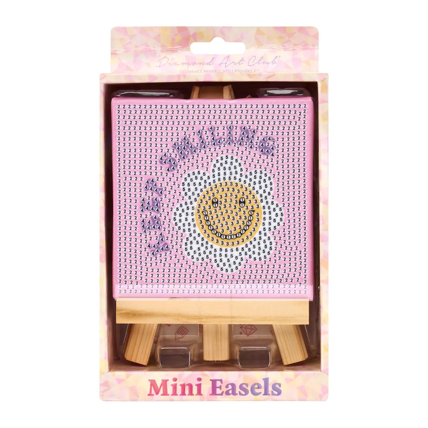 Diamond Art Club Mini Easels - Keep Smiling