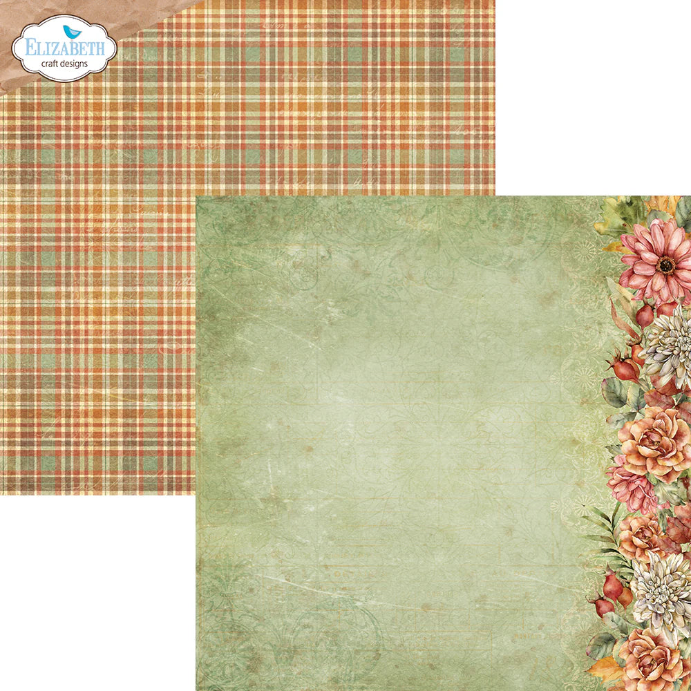 Elizabeth Craft Designs Autumn Harvest 12” x 12” Paper Pack