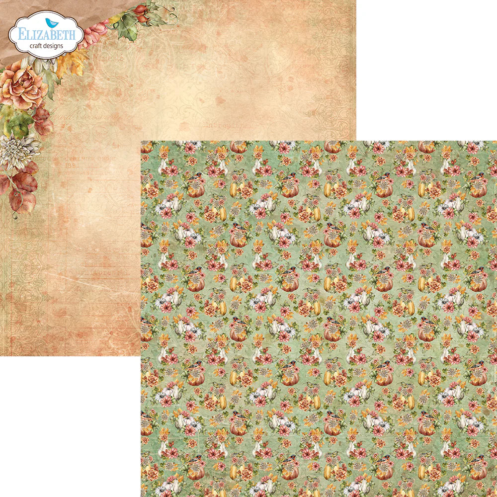 Elizabeth Craft Designs Autumn Harvest 12” x 12” Paper Pack