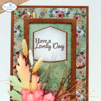 Elizabeth Craft Designs Autumn Greetings Stamp Set