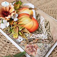 Elizabeth Craft Designs Autumn Fancy Corners Metal Die Set