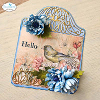 Elizabeth Craft Designs Autumn Fancy Corners Metal Die Set