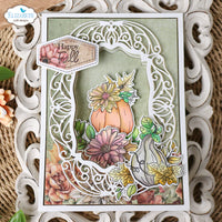 Elizabeth Craft Designs Autumn Fancy Frame Metal Die Set