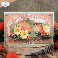 Elizabeth Craft Designs Autumn Fancy Frame Metal Die Set