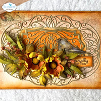 Elizabeth Craft Designs Autumn Fancy Frame Metal Die Set