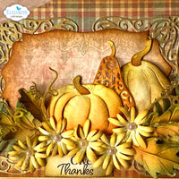 Elizabeth Craft Designs Autumn Pumpkins Metal Die Set