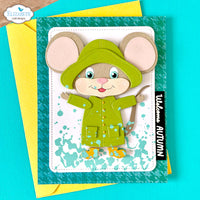 Elizabeth Craft Designs Mice Sentiments Stamp Set