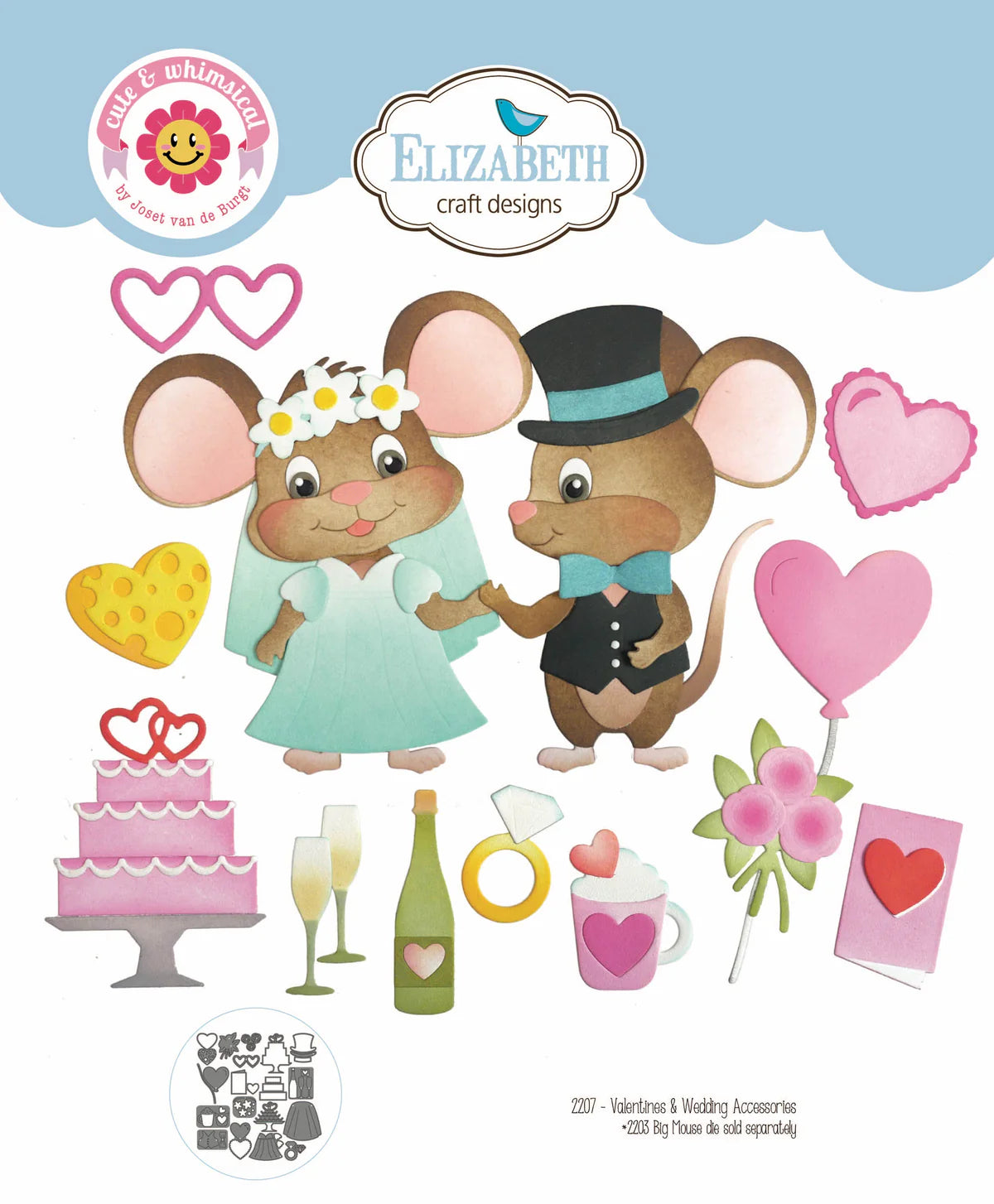 BUY IT ALL: Elizabeth Craft Designs Meet the Mice Collection