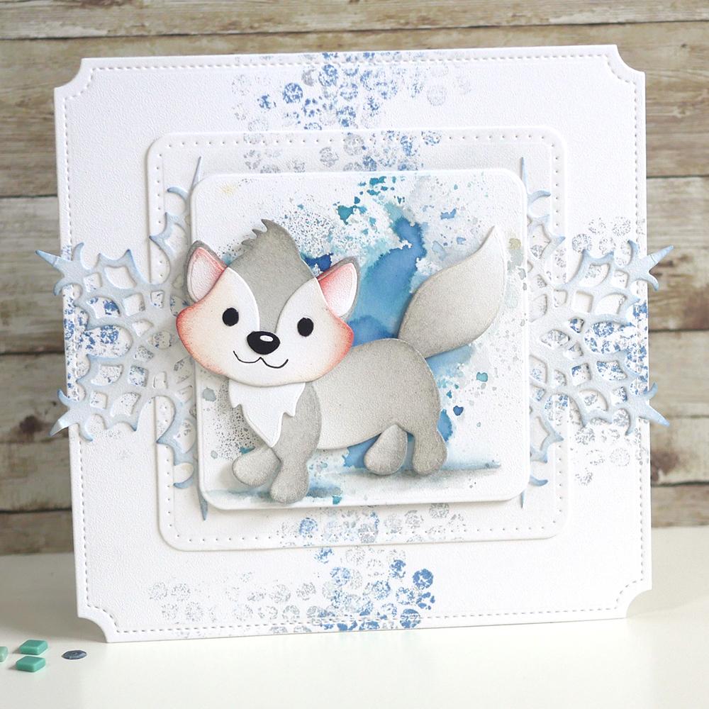 Elizabeth Craft Designs Snowflakes Metal Die Set