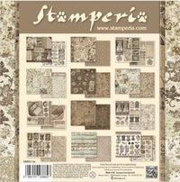 Stamperia Old Lace 8” x 8” Paper Pad