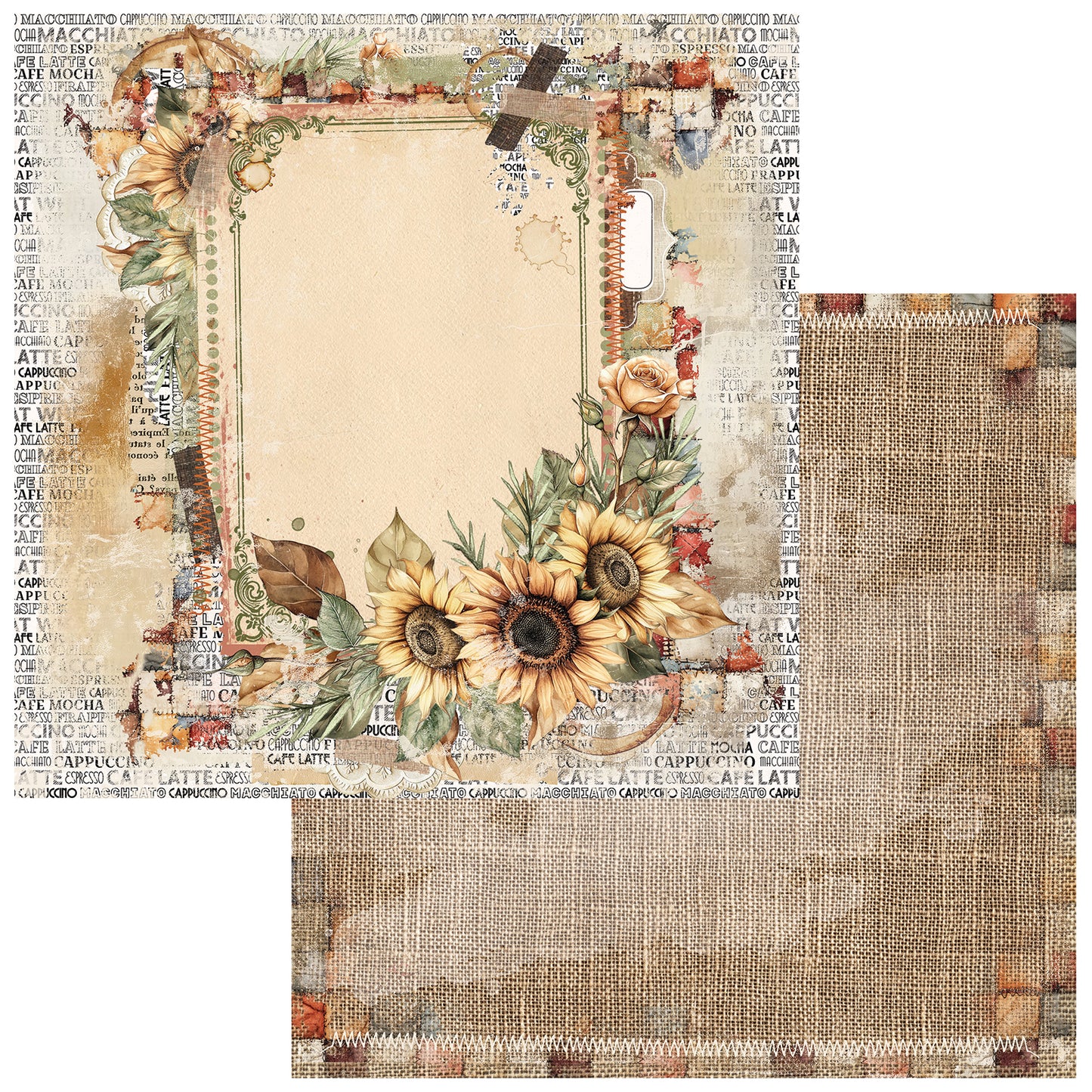 49 & Market Country Heart Cafe 12x12 Collection Pack