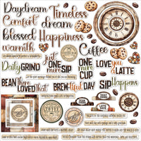 49 & Market Country Heart Cafe Chipboard Assortment