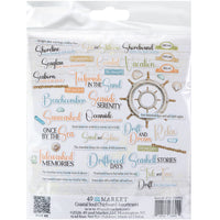 49 & Market Coastal Soul Chipboard Assortment
