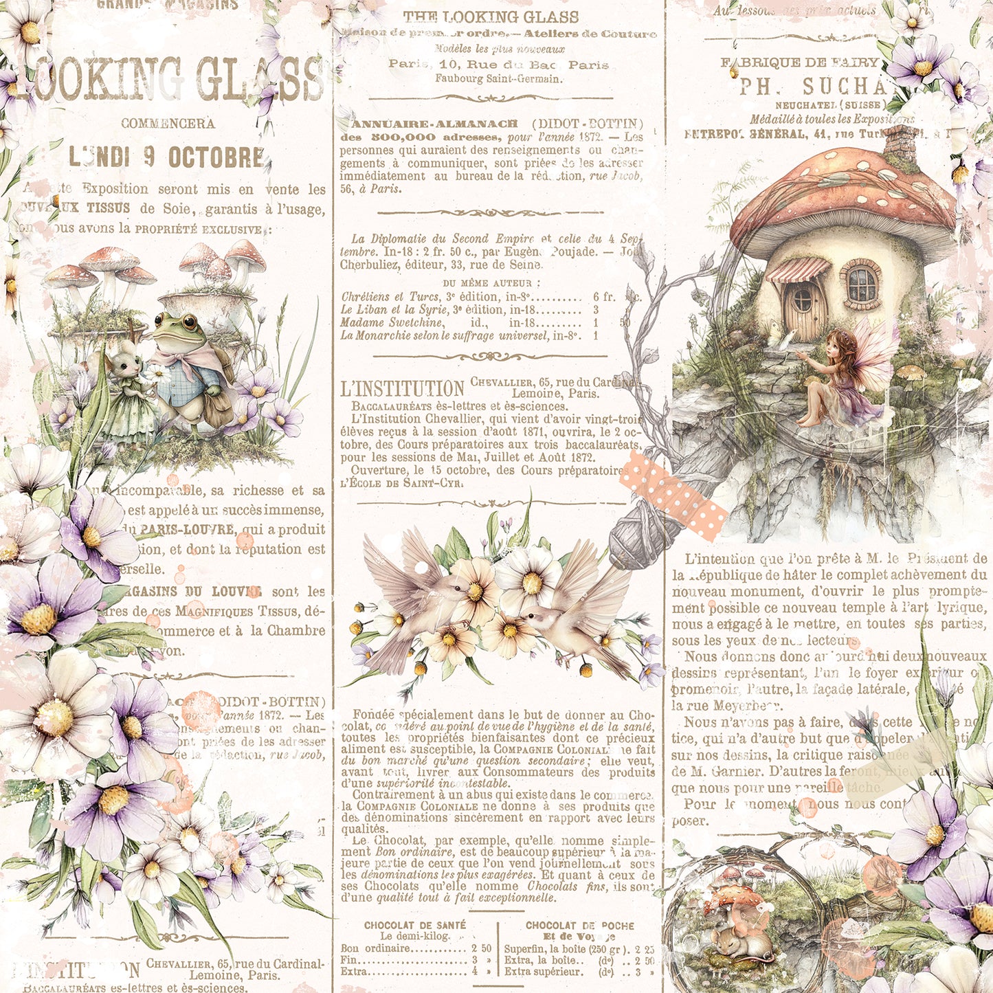 49 & Market The Looking Glass 12x12 Collection Pack