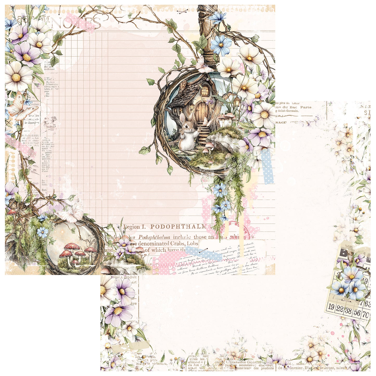 49 & Market The Looking Glass 12x12 Collection Pack