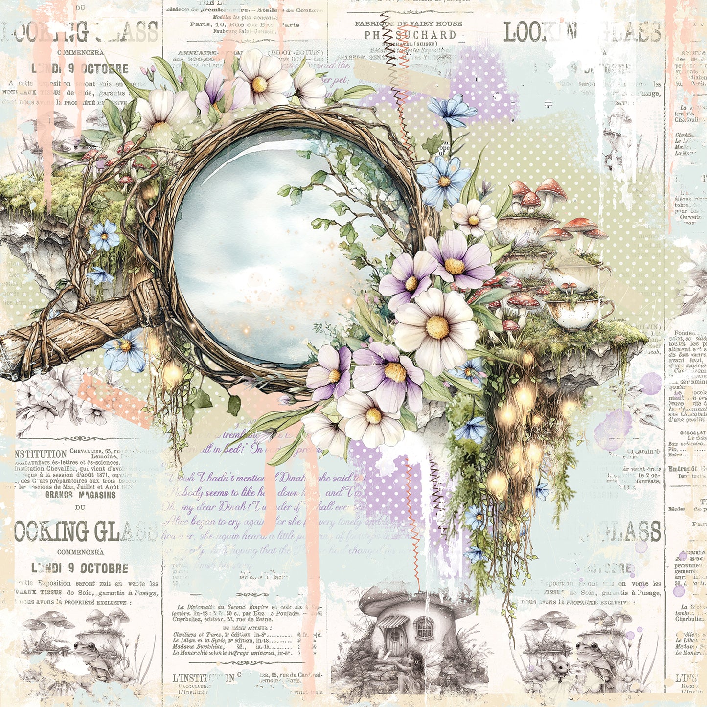 49 & Market The Looking Glass 12x12 Collection Pack