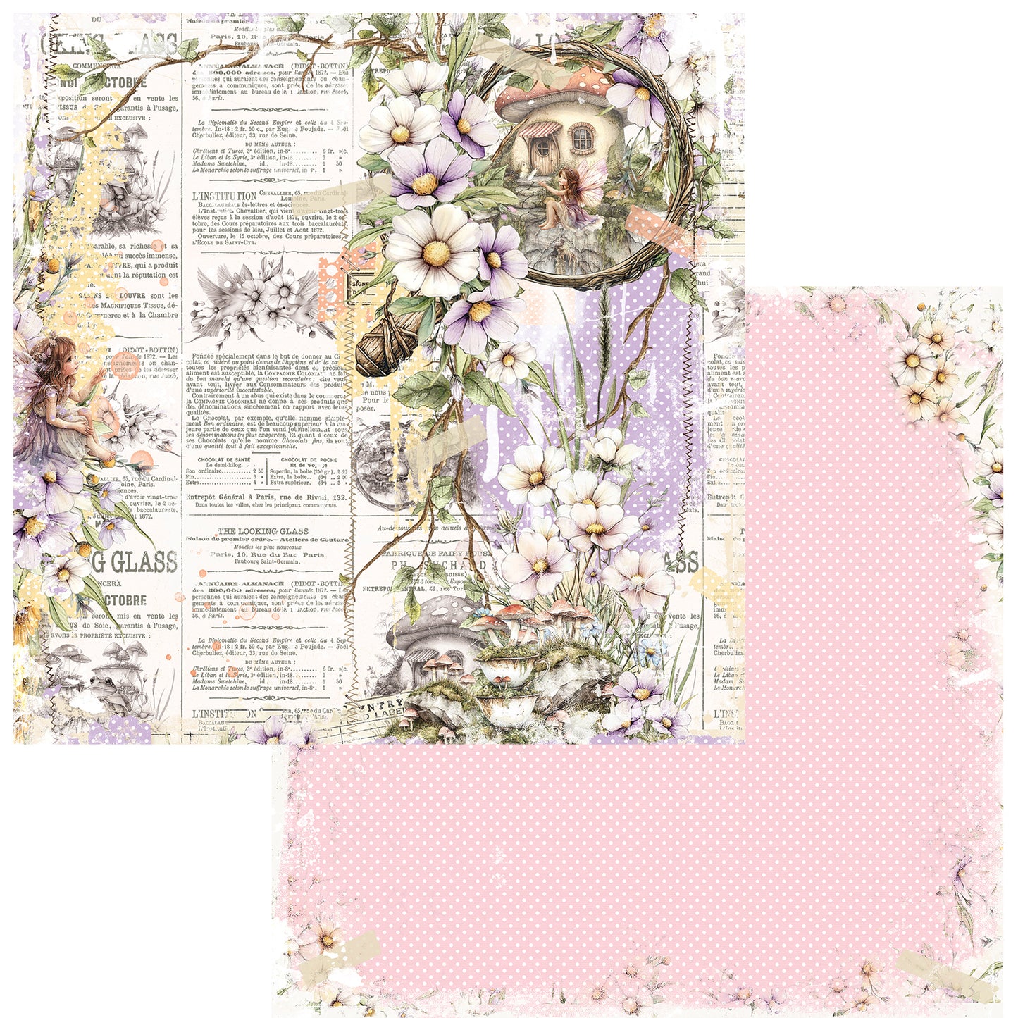 49 & Market The Looking Glass 12x12 Collection Pack