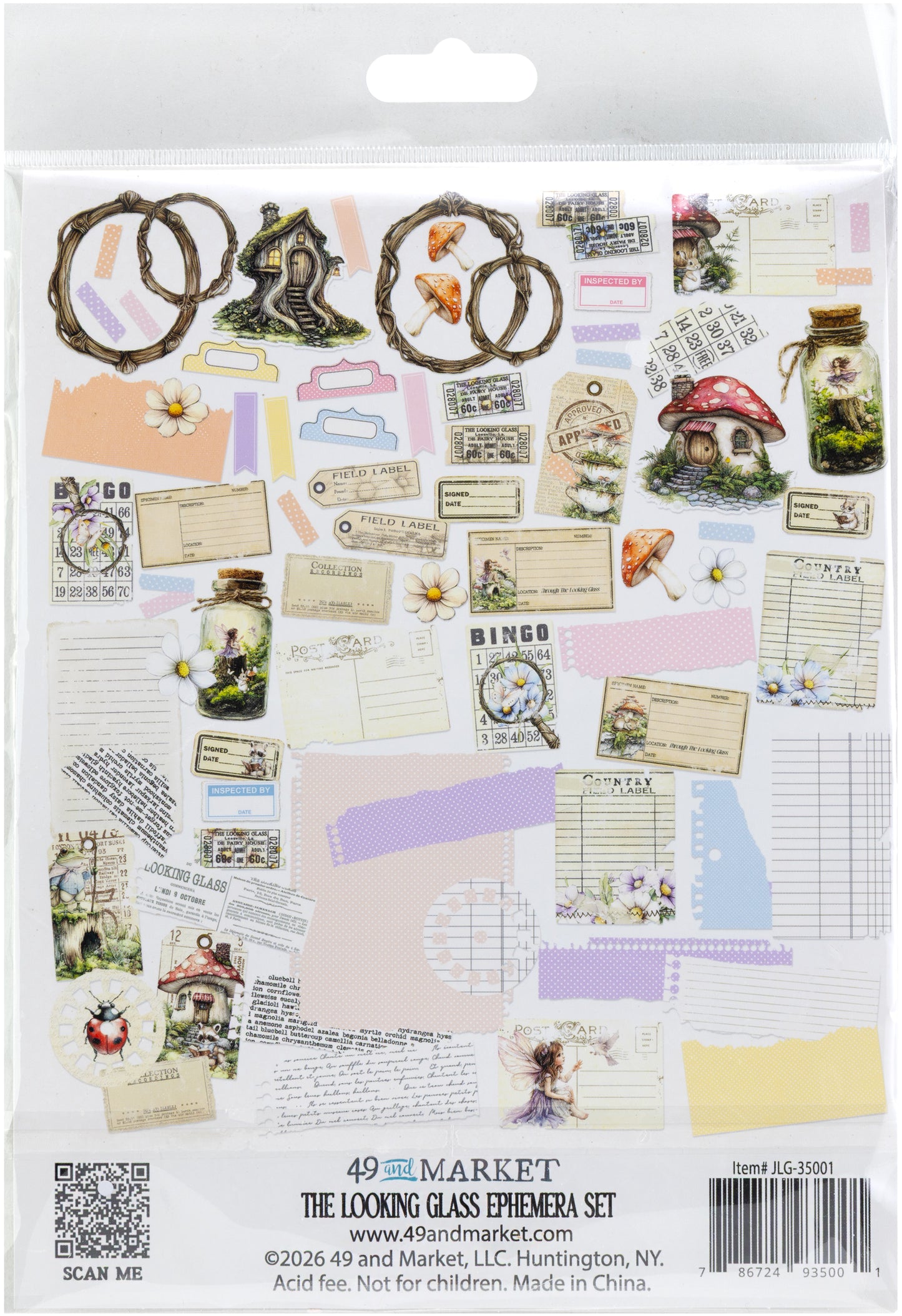 49 & Market The Looking Glass Ephemera Set