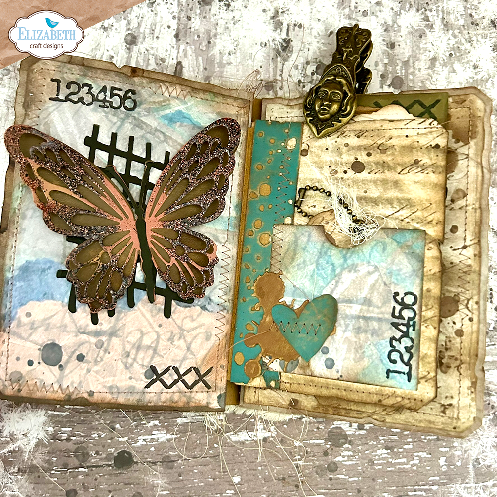 Elizabeth Craft Designs Journal Romance *Special Kit*