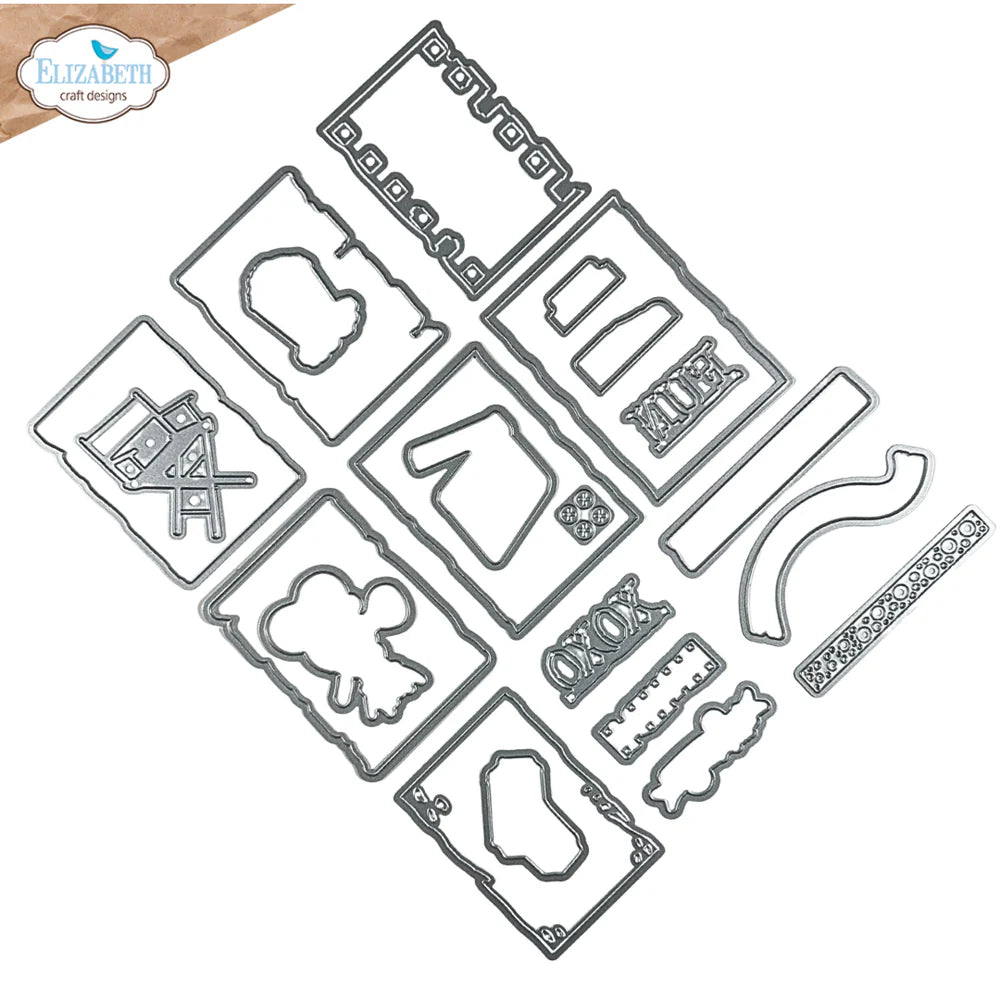 Elizabeth Craft Designs Movie Night ATC *Special Kit*