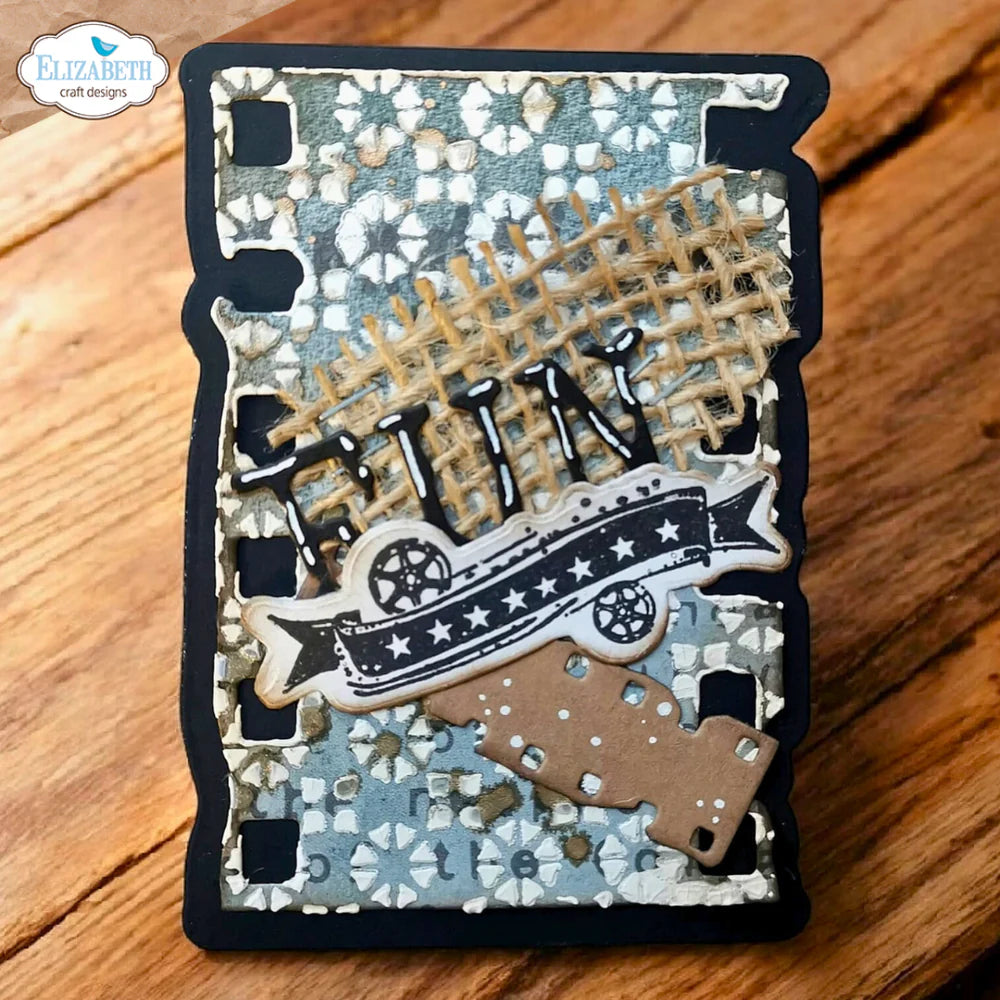 Elizabeth Craft Designs Movie Night ATC *Special Kit*