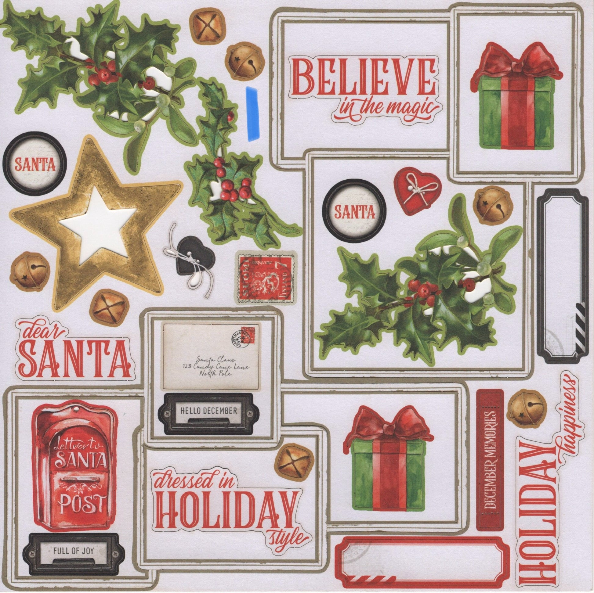 49 and Market - Christmas Spectacular Collection - Big Picture Album Kit