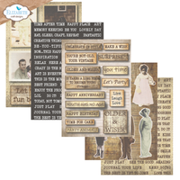Elizabeth Craft Designs Journal Ephemera 1 Pack (24 Sheets/5.8" x 8.3")