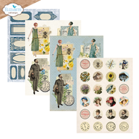 Elizabeth Craft Designs Everyday Ephemera Pack (24 Sheets/5.8" x 8.3")