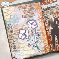Elizabeth Craft Designs Journal Stencils 10