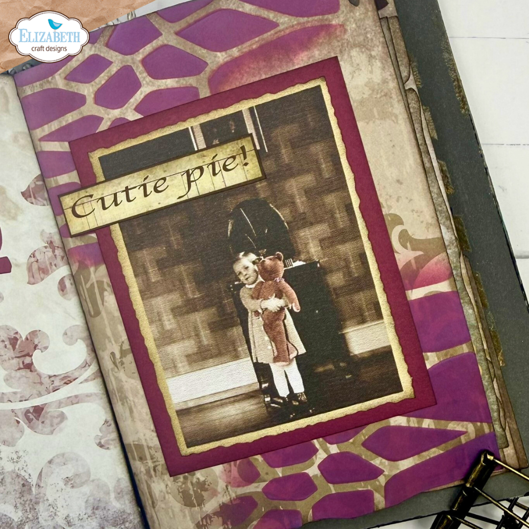 Elizabeth Craft Designs Journal Stencils 10