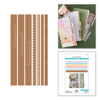 Keepsake Studio Capsule Borders Etched Dies by Esther Glas