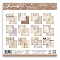 Stamperia Quiet Days 8” x 8” Paper Pad