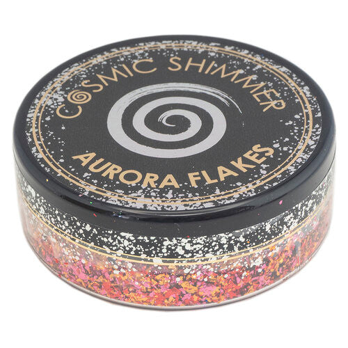 Creative Expressions Cosmic Shimmer Aurora Flakes Amber Glow