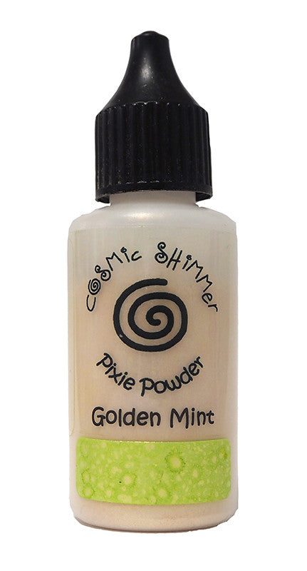 Creative Expressions Cosmic Shimmer Pixie Poeder Golden Mint