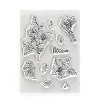 Elizabeth Craft Designs Blossom Beautiful Blooms - Juego de sellos