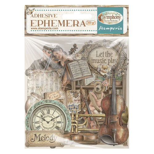 Stamperia Symphony Adhesive Ephemera