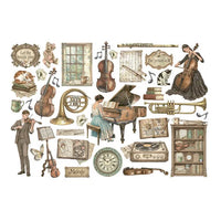 Stamperia Symphony Adhesive Ephemera